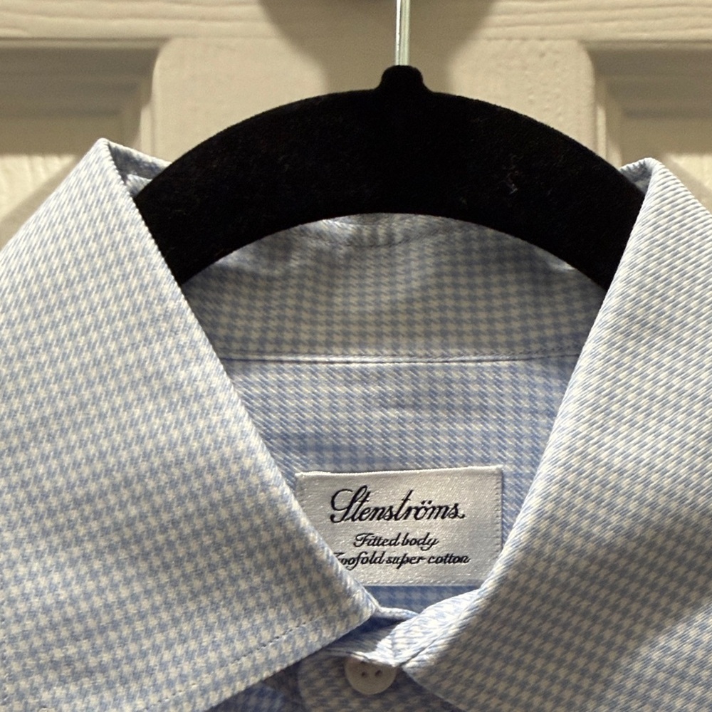 Stenströms Light Blue Dress Shirt for Men